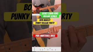 Punky Reggae Party Bob Marley Bass tabs [upl. by Azer658]