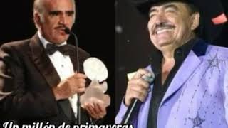 Un millón de primaveras  joan sebastian y vicente fernandez [upl. by Euqram]