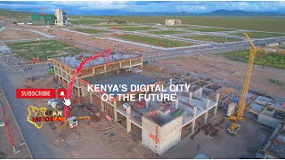 KENYAS DIGITAL CITY OF THE FUTURE  Inside the construction of Konza City  kenya trending [upl. by Lejeune]