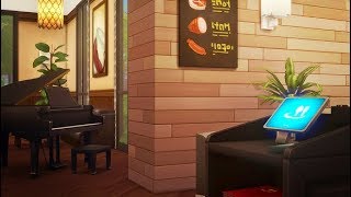 METROPOLITAN STEAKHOUSE 🍷  THE SIMS 4  UPSCALE RESTAURANT [upl. by Richmond]