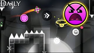 Daily 2921 «NIGHTSCAPE» by KMJFIRE W coin 1 ©  Insane 8☆  Geometry Dash [upl. by Aisad]