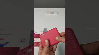 Toshiba Canvio Portable External HDD Unboxing shortsfeed shorts brtechfilms [upl. by Wolford]