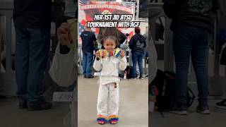 Her 1st Jiu Jitsu tournament with AGF jiujitsu wrestling mma ufc fatherdaughter grappling [upl. by Labors168]