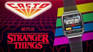 CASIO STRANGER THINGS  A120WEST1A  IL VINTAGE PIU VINTAGE CHE ESISTAGE [upl. by Onibag445]