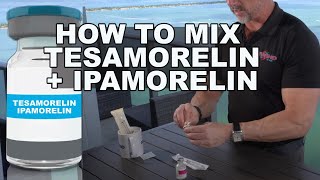 How to Easily Mix Tesamorelin Egrifta amp Ipamorelin  VALUABLE EXPERT ADVICE [upl. by Jarv]