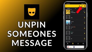 How to Unpin Someones Message in Grindr 2024 Quick amp Easy  Grindr App [upl. by Woodrow945]