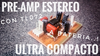 Preamplificador Estéreo Ultra Compacto a Batería  Parte 1  Diagrama [upl. by Houston440]