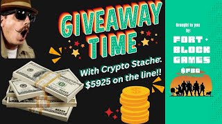 Crypto Stache Competes to Win 5925 for One Lucky Viewer [upl. by Eronaele]