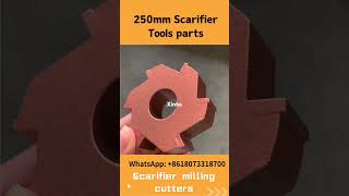 Scarifier milling cutters with carbide tips for asphalt removal lines scarifiers surfaceprep [upl. by Easton]