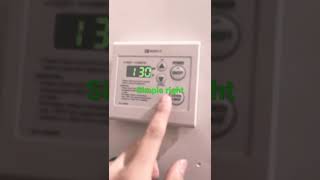 Adjusting temperature in Noritz Tankless water heater [upl. by Aneda]