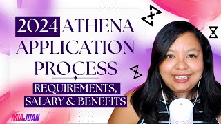 2024 Athena Application Process Salary Benefits and Qualifications [upl. by Asseniv]