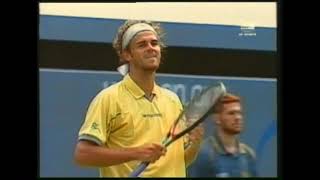 Gustavo Kuerten vs Wayne Arthurs  US Open 2000 1R [upl. by Annoik]