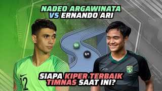 Nadeo Argawinata vs Ernando Ari part 2 Siapa Kiper Terbaik Timnas Saat Ini  MRI PanSos short [upl. by Noe]