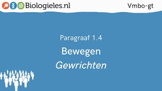 Vmbogt 3  De mens  4 Bewegen  Gewrichten  Biologielesnl [upl. by Otrebtuc]