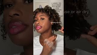 How to finger coil for defined curls hair tutorial on 3c  4a hair [upl. by Denae]