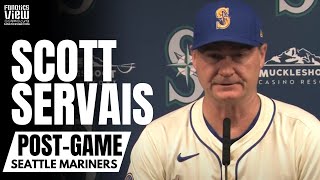 Scott Servias Reacts to Seattle Series Loss vs Toronto quotEveryone Goes Home Shaking Their Headquot [upl. by Assyli181]