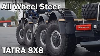 Tatra Phoenix 8X8 All Wheel Steer [upl. by Ayotahc388]