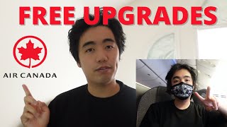 FREE BUSINESS CLASS UPGRADES ON AIR CANADA – HOW TO EARN ELITE STATUS WITHOUT FLYING [upl. by Bal]