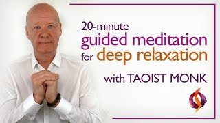 Simple Guided Meditation  Deep Relaxation with Taoist Monk  Wu Wei Wisdom [upl. by Derraj]