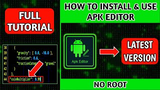 How to Install amp Use Apk Editor [upl. by Docile]