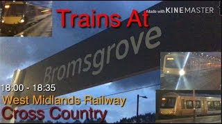 Trainspotting At Bromsgrove Station 1800  1835  171019 [upl. by Norre]