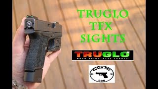 TRUGLO TFX BEST NIGHT SIGHTS ON THE MARKET [upl. by Stacee]