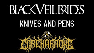 Black Veil Brides  Knives and Pens Karaoke Instrumental [upl. by Zug]