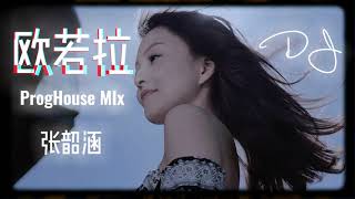 欧若拉DJ ProgHouse Mix  张韶涵「爱是一道光 如此美妙 指引我们想要的未来」【动态歌词Lyrics】不怕新歌多好听 就怕老歌带DJ [upl. by Brandwein]