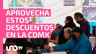 Aprovecha los descuentos en CDMX en pago de agua predial y tenencia aquí detalles [upl. by Andrade201]