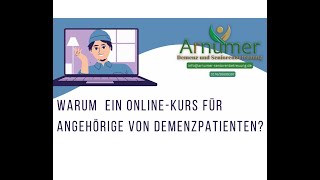 Buchen Sie unseren kostenlosen Online Kurs für Angehörige von Menschen mit Demenz [upl. by Lexine387]