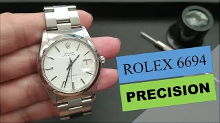 On Review Rolex 6694 Precision [upl. by Leamaj]