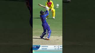 When Angkrish Raghuvanshi took U19 World Cup 2022 by storm 🔥 Cricket CricketShorts YTShorts [upl. by Craner487]