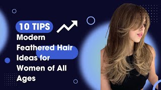 40 Medium Feathered Haircut with Side Bangs Ideas for Women of All Ages [upl. by Kinchen]