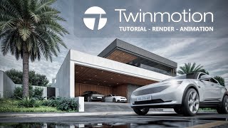 Twinmotion 2024 tutorial  Lumen render and animation [upl. by Amaso]