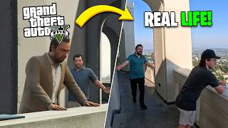 Visiting GTA 5 Locations in REAL LIFE [upl. by Leontina]