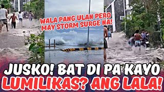 PINASOK NA NG BAHA ANG BICOL MGA TAO NAGPAPANIC NA [upl. by Zuliram]