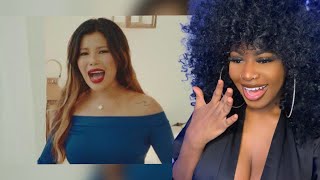 FIRST TIME REACTING TO  KATRINA VELARDE OYE LISTEN BY BEYONCE IN SPANISH REACTION [upl. by Yleen123]