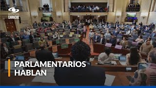 ¿Cómo reaccionó el Congreso ante anuncio de Petro de romper relación con comisiones económicas [upl. by Annaiv]