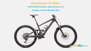 SPECIALIZED SWorks Turbo Kenevo SL 2  Electric Mountain Bike [upl. by Ahsimin785]