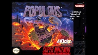 Is Populous SNES Worth Playing Today  SNESdrunk [upl. by Millian]