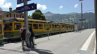 Wengernalpbahn 2021  Kl Scheidegg  Grindelwald [upl. by Essinger922]