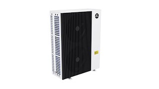 12kw R32 EVI air to water heat pump [upl. by Ahsilahk860]