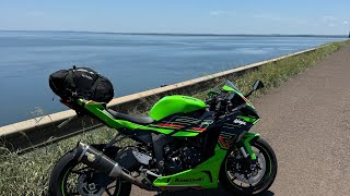 VIAJEI 1100 KM DE SÃO PAULO AO PARAGUAY DE KAWASAKI ZX6R [upl. by Enerod226]