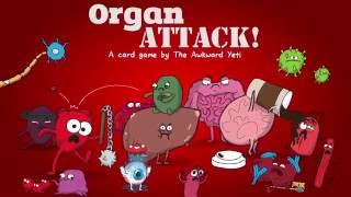 OrganATTACK a Card Game by The Awkward Yeti by Nick Seluk [upl. by Anikal]