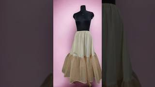 Cancan Skirt Tutorial Can Can Skirt Cutting and Stitching  Sewing Tips  Imagination Boutique diy [upl. by Ahsykal532]