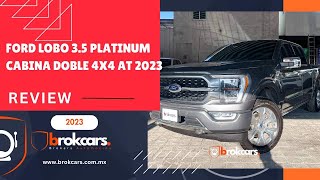 Ford Lobo 35 Platinum Cabina Doble 4x4 AT 2023 [upl. by Enerahs]