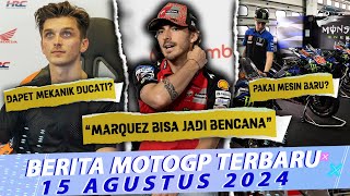 Bagnaia Marquez bisa jadi Bencana 😱 Marini Dapat Mekanik ExDucati 😍 Quartararo Pakai Mesin Baru [upl. by Cotsen466]