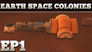 Earth Space Colonies Part 1  First Impressions  Lets Play Earth Space Colonies Gameplay [upl. by Waddle]