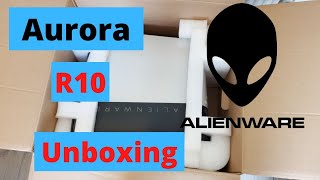 Alienware Aurora R10 Ryzen Gaming Edition Unboxing [upl. by Adnalay347]