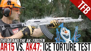 AR15 vs AK47 SubZero Freezing Torture Test [upl. by Mignonne]